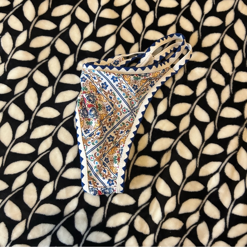 Colorful Patterned Bikini Bottom - Picture 2 of 4